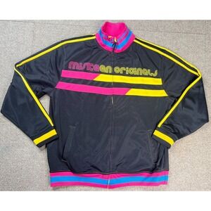 Miskeen Originals Men's Embroidered Full Zip Track Jacket Size XL